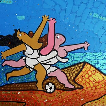 Mujeres Jugando Bola