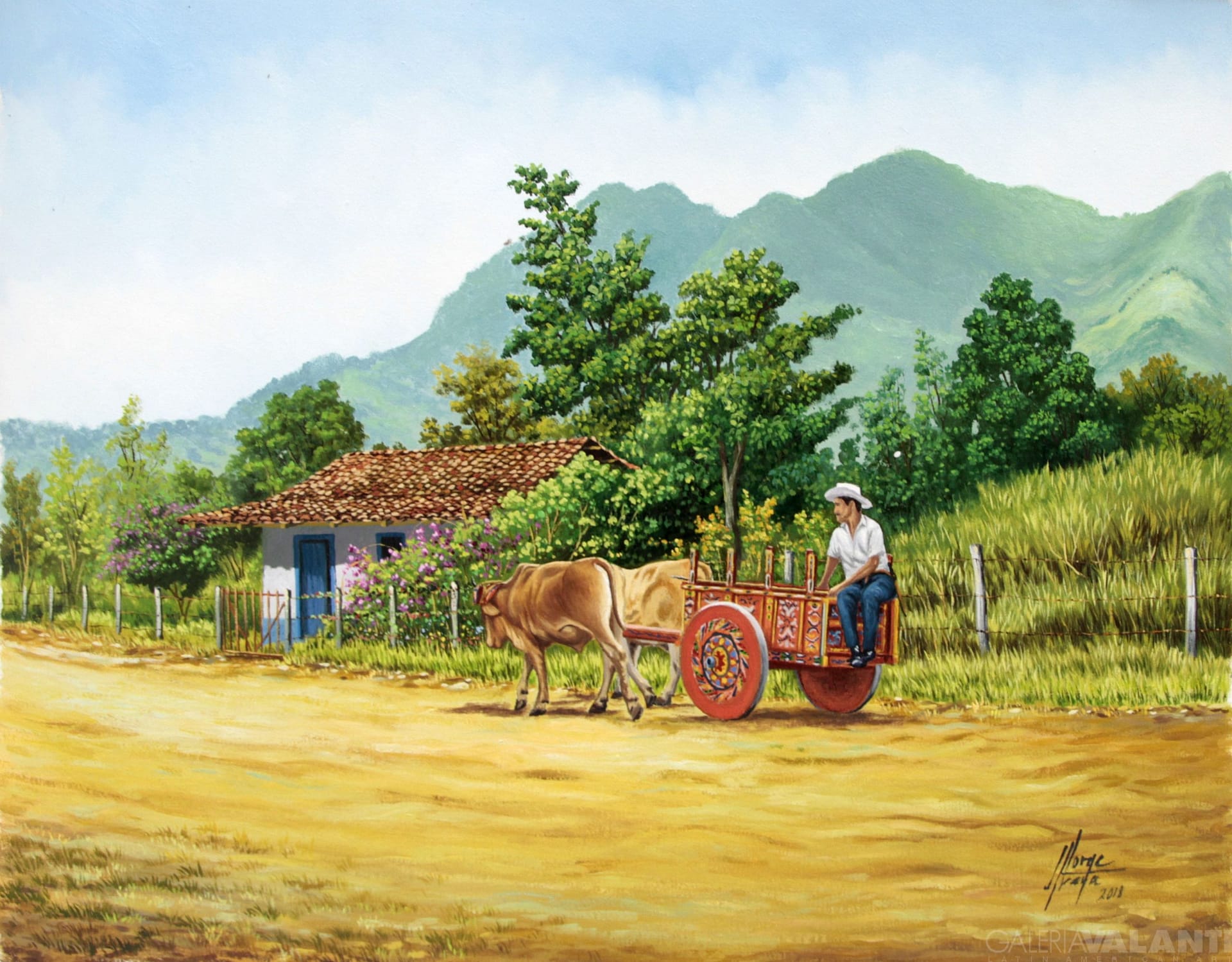 Paseando en Carreta