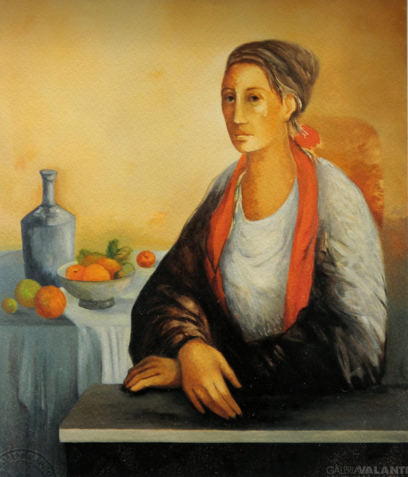 Mujer con Frutas